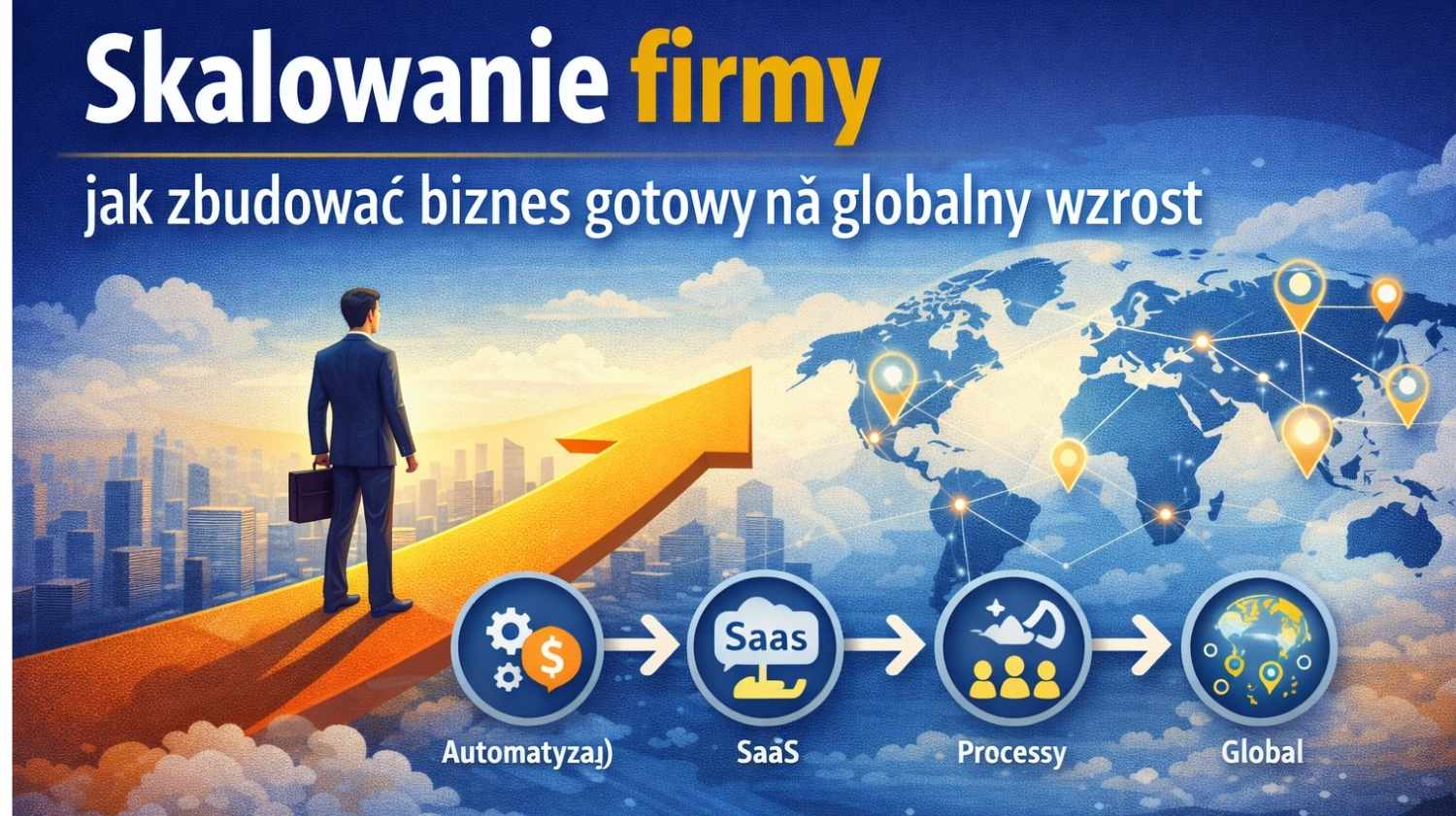 Skalowanie firmy – jak zbudować biznes gotowy na globalny wzrost