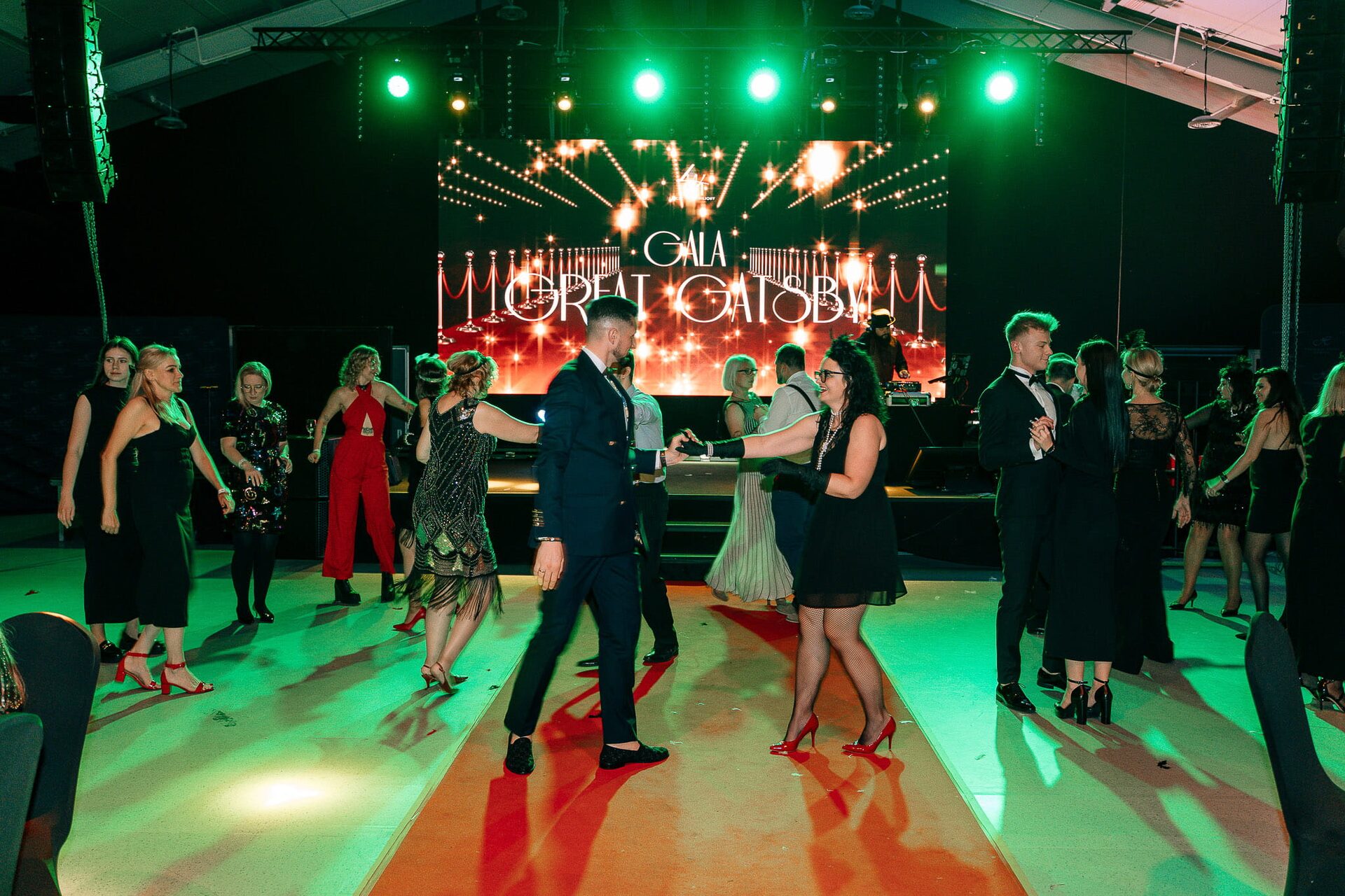 Parkiet gali Great Gatsby na Europejskim Kongresie Przedsiębiorców