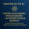 Master Elite AI – roczny dostęp do społeczności + automatyzacja biznesu (8 poziomów rozwoju AI)