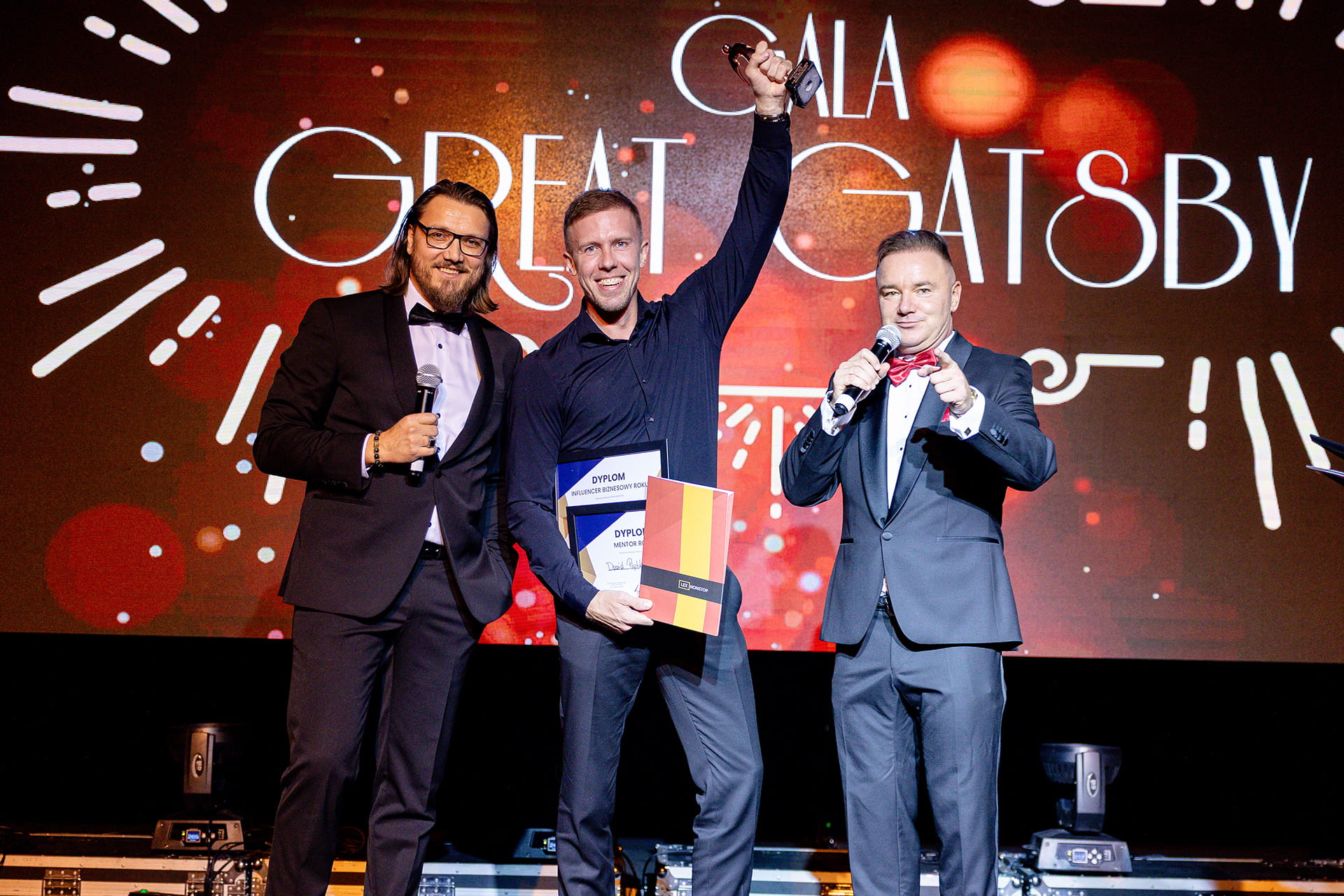 Dawid Piątkowski na Gali EKP